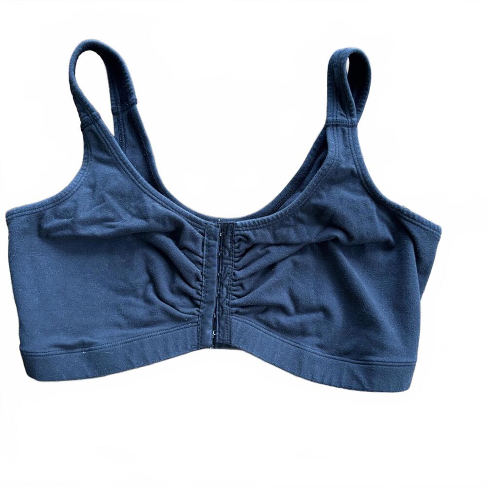 Black‎ Front-Close Soft Bra by Q-T Intimates
